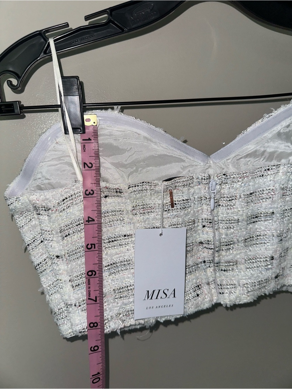 Astor Bustier in Winter White
MISA Los Angeles - Picture 10 of 11